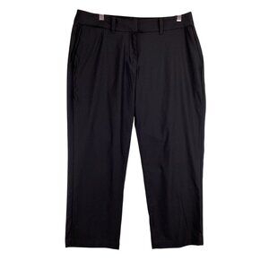 Nike Golf‎ Dri-Fit Black Pants Size 10 Cropped Sportswear Golf
